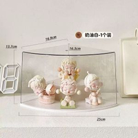 陽角展示架牆角手辦收納展示架泡泡瑪特展示盒公仔娃娃透明展示櫃
