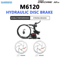 SHIMANO M6120 4 piston Brake MTB Mountain Bikes Hydraulic Disc Brake MTB BR BL-M6120 DEORE Brake