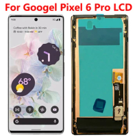 NEW OLED For Google Pixel 6 Pro LCD Display Touch Screen Digitizer Assembly Replacement For Google Pixel 6 pro With Frame