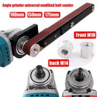 Angle Grinder Modified Belt Sander Grinder Woodworking Sand Belt Machine Grinder Modification Tool for 100 115 125 Angle Grinder