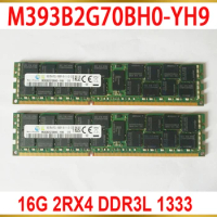 1Pcs For Samsung RAM 16GB 16G 2RX4 DDR3L 1333 Server Memory M393B2G70BH0-YH9