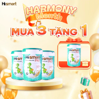[Mua 3 Tặng 1]Sữa Công Thức Cho Bé Hismart Pro Số 4 Chính Hãng Lon 800g Chứa HMO, Probiotic