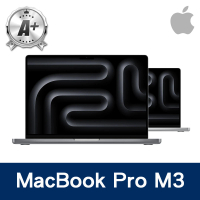 Apple A+級福利品 MacBook Pro 14吋 M3晶片 8核心CPU 與 10核心GPU 8G 512G SSD