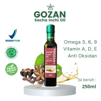 Minyak Sacha Inchi 250ml / Gozan Sacha Inchi Oil / Omega 3 6 9 Vitamin A E Organik