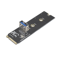 M.2轉PCI-E X16 NGFF插槽轉接卡 顯卡延長轉接線NVME轉接卡【宜家良品百貨】
