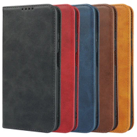 Magnetic adsorption Leather case for Apple iPhone 5 5s SE 6 Plus Flip case card holder Phone Bag Case for Apple iPhone 6s Plus