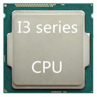 Original Intel I3 series CPU I3-2100 2120 2130 3210 3220 3240 T 1155 I3-4150 4160 4130 4170 4330 T CPU 1150