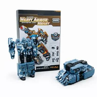 Mainan Robot Tank Transformer Deformation Series Warrior Heavy Armor Knight Robot jadi Mobil Tank Bu