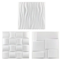 3D Plastic Molds For 3D Tile Panels Mold Plaster Wall Stone Wall Art Decor Plastic Form 3D Wall Panel Sticker Ceiling Decorative