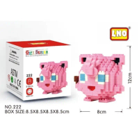 [CỰC HOT CHO BÉ  300+MIẾNG ] Mô Hình LEGO Lắp Ráp 3D Pokemon Cao Cấp Sáng Tạo Cho Trẻ Em LNO Jigllip