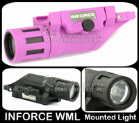 INFORCE WML可爆閃信號燈LED強光照明戰術電筒手電戰術頭盔燈紫色