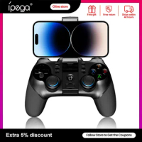 Ipega PG-9156 Bluetooth 2.4G Wireless Gamepad Mobile Game Controller For Playstation 4 PS4 iOS MFI Games Android PS3 PC Win 11