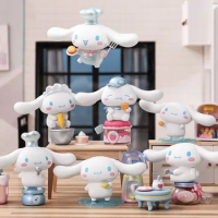 2024 Miniso Sanrio Cinnamoroll Cooking House Series Blind Box Lucky Box Collection Ornament Decoration Children's Toys Gifts