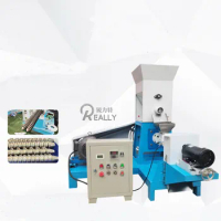 Industrial Dog Pet Floating Fish Feed Extrude Machine Dry Food Pellet Making Machine Puffing Mill Extruder Production Line