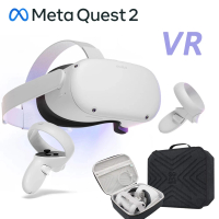 【Meta Quest】Oculus Quest 2 VR 頭戴式裝置+專用收納包(128G)