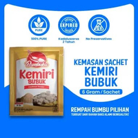 BUMBUKU KEMIRI BUBUK RENTENG PACK KEMASAN SACHET 6 Gram INSTAN POWDER SERBUK PRAKTIS KEMIRI BUBUK 6 