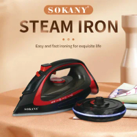 SOKANY9518 Rechargeable Iron Steam Wired Wireless , With Base