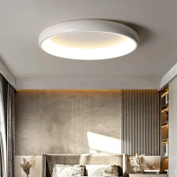 Ultra-thin Round Nordic Ceiling Lamp Room Bedroom LED Lamp Simple Modern Household Lamp Ceiling Lights for Living Room