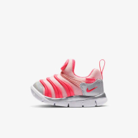 【NIKE 耐吉】運動鞋 休閒鞋 毛毛蟲鞋 童鞋 嬰幼 小童 NIKE DYNAMO FREE TD 粉色銀 易穿脫(CI1188686)