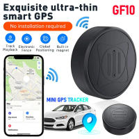 ตัวติดตาม GPS ขนาดเล็ก, GF10, อุปกรณ์ป้องกันการสูญหายแบบแม่เหล็ก, เหมาะสำหรับสัตว์เลี้ยง, เด็กและผู้