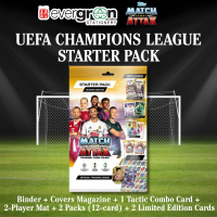 [SG] Topps Match Attax UEFA Champions League Starter Pack | 27 Cards [Evergreen Stationery]