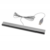 USB Wired Sensor Bar For WII Replacement Infrared IR Ray Motion Sensor Signal Receiver For Wii System With Stand