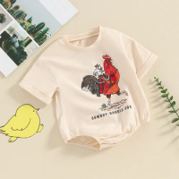 Western Baby Girls Boys Bodysuit Clothes Country Cowboy Cowgirl Funny Cute Infant Creeper Baby Bodysuit