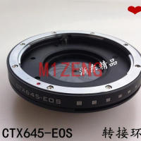 CTX645-EOS adapter ring for Contax 645 c645 ctx645 Lens to canon eos 5d3 5d4 6d 6d2 7d 60d 80d 90d 550D 650D 760d 1100d camera