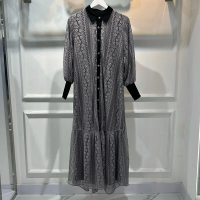 Glory grey dress/Gamis By Mandjha Ivan Gunawan