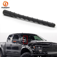 POSSBAY Car Roof Rubber Antenna Mast Truck Black Aerial Radio Signal Amplified Replacement For Ford F150 Raptor 2009-2020