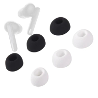 6Pcs Silicone Ear Tips for OPPO Enco Free 2 Eartips for OPPO Enco X/W51 TWS Wireless Noise Reduction Tips Oval Mouth Earplugs