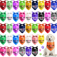 40 Pieces Adopt Me Dog Bandanas Bulk Multi Colors Bibs Triangle Dog Washable Scarf Kerchief Set for 