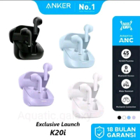 Anker Soundcore K20i TWS Earbuds Earphone Semi In Ear Bluetooth 5.3 IPX5 Gaming Mode 22 Preset EQ So