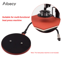 Aibecy 15.5cm/6.1in Heat Press Plate Pad Sublimation Transfer Silicone Heating Pad Mat for Heat Press Machine