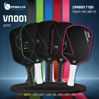 [HỎA TỐC] Vợt Pickleball Carbon T700/ T700 PRO Siêu Nhám Bám Bóng, Độ Nảy Cao , Dày 16mm, tặng kèm c