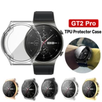 Watch Cases For Huawei Watch GT 2 Pro Screen Protector TPU Shell GT2 Pro Smartwatch Protective For Huawei gt2 Pro Cover Case
