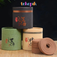 Dupa Hio Lingkar 4 Jam Aroma Alami Dupa Cendana Gaharu 40pcs untuk Sembahyang Aromaterapi