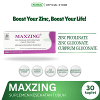 Maxzing 60kapsul | Multivitamin Zinc untuk Memelihara Kesehatan Tubuh