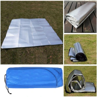 Waterproof Pad Aluminum Foil EVA Camping Mats Foldable High Quality Folding Sleeping Picnic Beach Mattress Outdoor Accessories