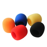 Bolymic 5 Pack Assorted Colors Quality Foam Microphone Windscreens for Shure sm58 microfoon