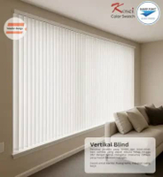 Vertical Blind Sharp Point – Tirai Kantor & Rumah Modern Premium Penutup Jendela Minimalis Elegan KO
