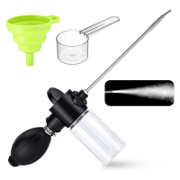 Lau Bụi Bột Đất Sét Diatom, Vòi Phun Có Thể Điều Chỉnh Dung Tích 150ml, Mở Rộng 11inch-26inch