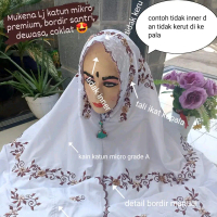 paket usaha anda harga hemat 5, 10, 20 pcs boleh campur Motif,model dan warna suka-suka, mukena Musl