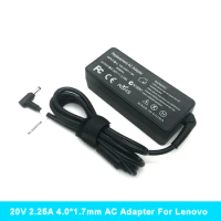 20V 2.25A 4.0*1.7mm Laptop AC Power Adapter Charger for Lenovo IdeaPad 310 110 100 YOGA 710 510 Flex 4 5A10K78750 PA-1650-20LK