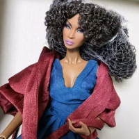 30cm fashion royalty beautiful poppy parker FR Adele doll Fashion license quality doll girls Dressing DIY toy parts