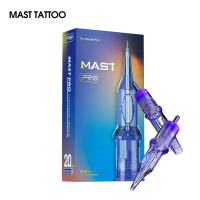 ตลับสัก Mast Tattoo PRO สำหรับสัก RL/RLT เข็มปลอดเชื้อแบบใช้แล้วทิ้งสำหรับเครื่องสัก 20 ชิ้น/ล็อต