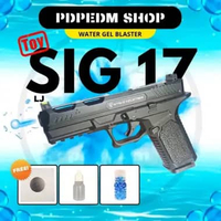Mainan Water Gel Blaster Metal Slide SIG17 LJ Box Hardcase Manual Water Gel Blaster