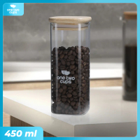 MALAKU MALL Toples Kaca Penyimpanan Makanan Kedap Udara Storage Jar - HC1019