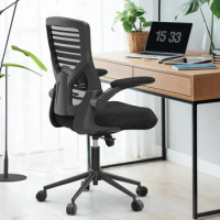 Office Chair, Ergonomic Desk Chair with 4.2” Premium Cold-Cured Cushion, Adjustable Lumbar Support