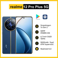 Realme 12 Pro Plus 5G Smartphone 64MP Periscope Portrait Camera 50MP Sony IMX890 OIS Camera Snapdragon 7s Gen 2